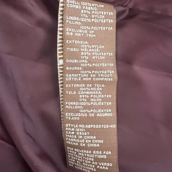 Koolaburra by UGG burgundy wine puffer coat size Small - Picture 14 of 16